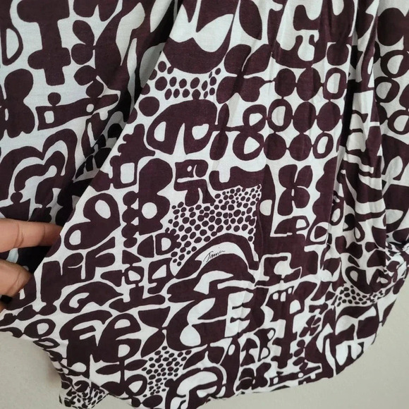 Trina Turk Womens Palm Desert Buckle Jersey Cut Out Dress Cover Up Tunic Medium - Picture 6 of 10